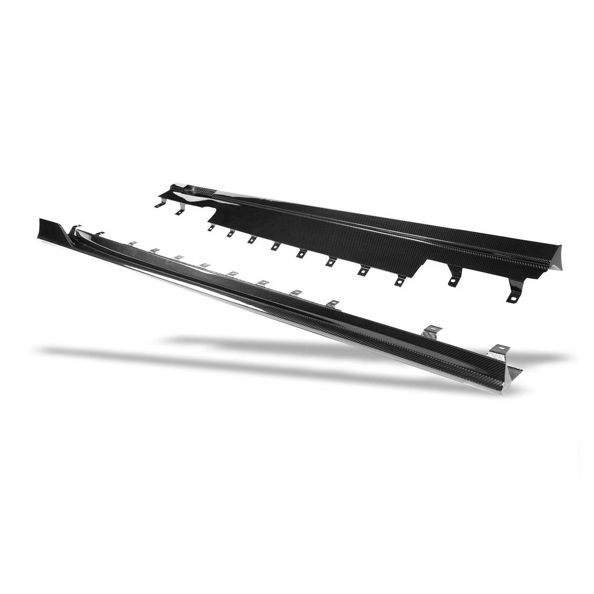 REVOZPORT - BMW M5 G90 DRY CARBON FIBER SIDE SKIRTS - Aero Carbon UK
