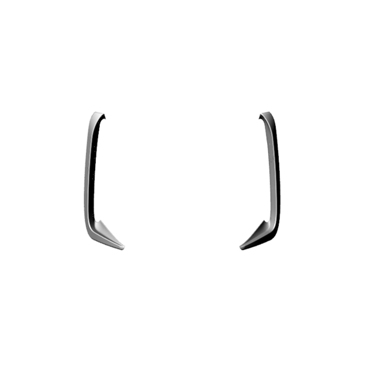 REVOZPORT - BMW M8 F91 / F92 CARBON FIBRE REAR BUMPER CANARDS - Aero Carbon UK