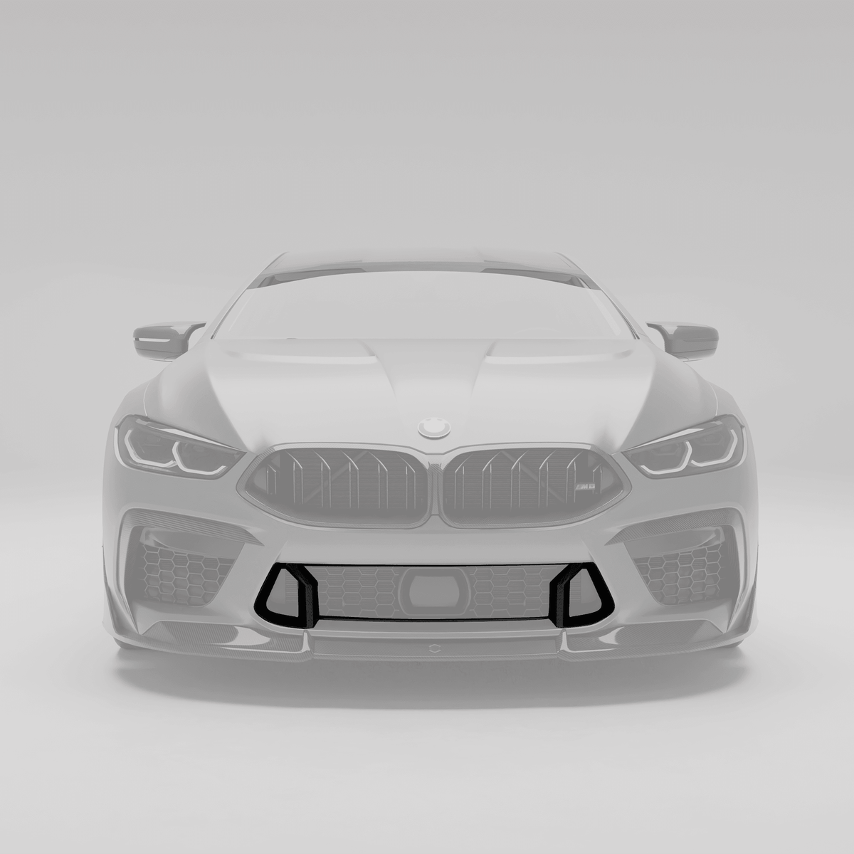 REVOZPORT - BMW M8 F91 / F92 / F93 CARBON FIBRE AIR INTAKE TRIM - Aero Carbon UK