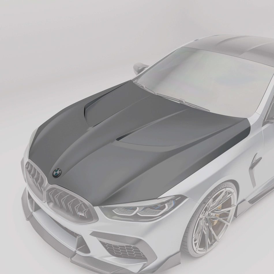 REVOZPORT - BMW M8 F91 / F92 / F93 CARBON FIBRE BONNET / HOOD - Aero Carbon UK