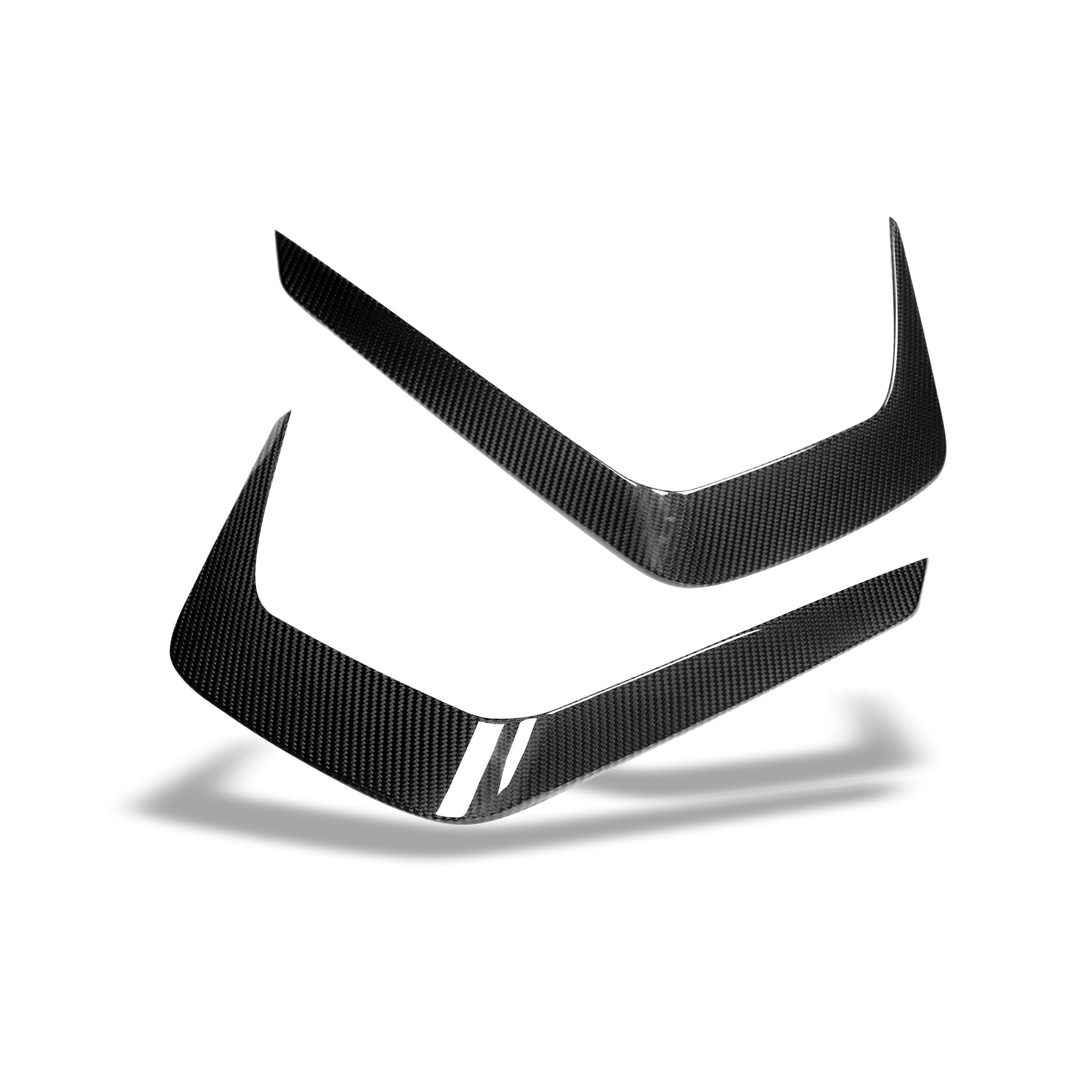 REVOZPORT - BMW M8 F91 / F92 / F93 CARBON FIBRE FRONT CANARDS - Aero Carbon UK