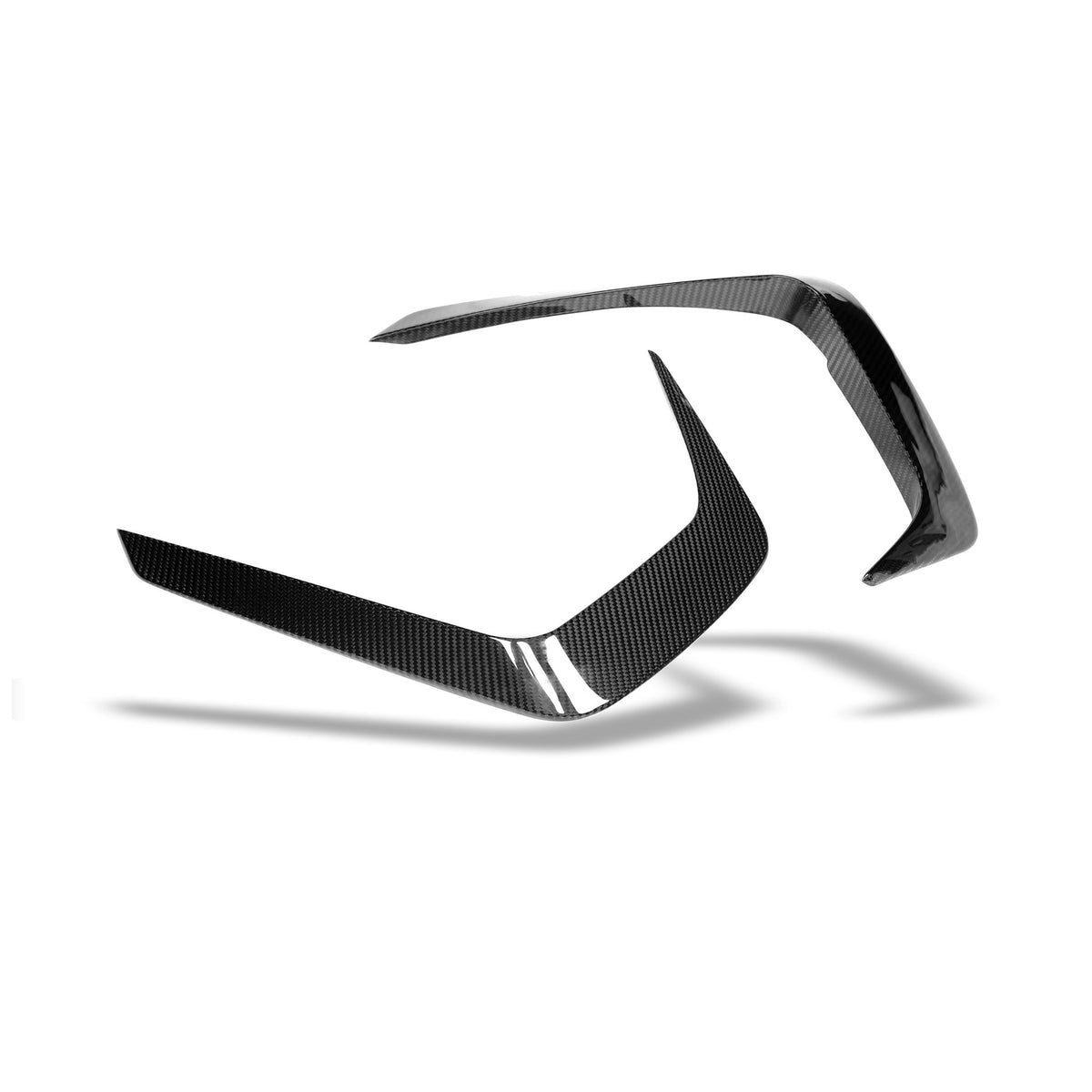 REVOZPORT - BMW M8 F91 / F92 / F93 CARBON FIBRE FRONT CANARDS - Aero Carbon UK