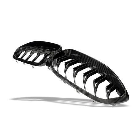 REVOZPORT - BMW M8 F91 / F92 / F93 CARBON FIBRE FRONT GRILLE - Aero Carbon UK