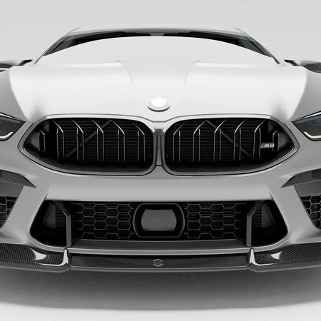 REVOZPORT - BMW M8 F91 / F92 / F93 CARBON FIBRE FRONT GRILLE - Aero Carbon UK