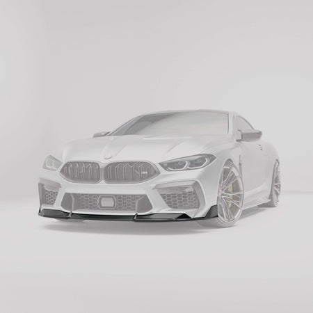 REVOZPORT - BMW M8 F91 / F92 / F93 CARBON FIBRE FRONT LIP - Aero Carbon UK