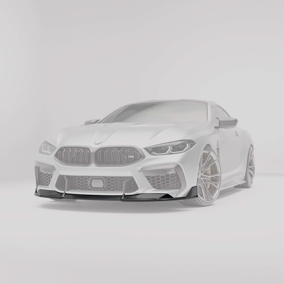 REVOZPORT - BMW M8 F91 / F92 / F93 CARBON FIBRE FRONT LIP - Aero Carbon UK