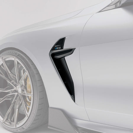 REVOZPORT - BMW M8 F91 / F92 / F93 CARBON FIBRE SIDE VENTS - Aero Carbon UK