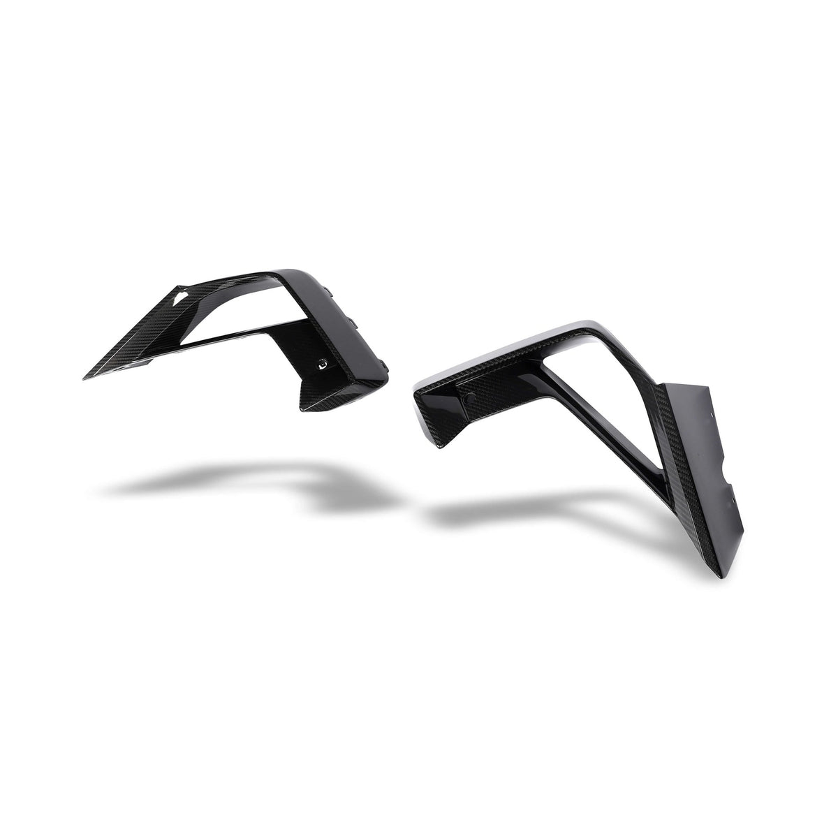 REVOZPORT - BMW X4M F98 LCI CARBON FIBER BUMPER AIR INTAKE COVERS - Aero Carbon UK