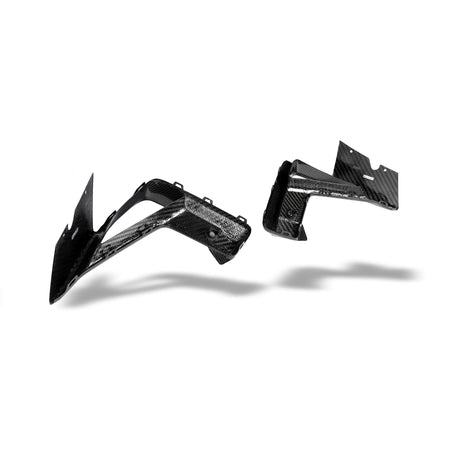 REVOZPORT - BMW X4M F98 LCI CARBON FIBER BUMPER AIR INTAKE COVERS - Aero Carbon UK