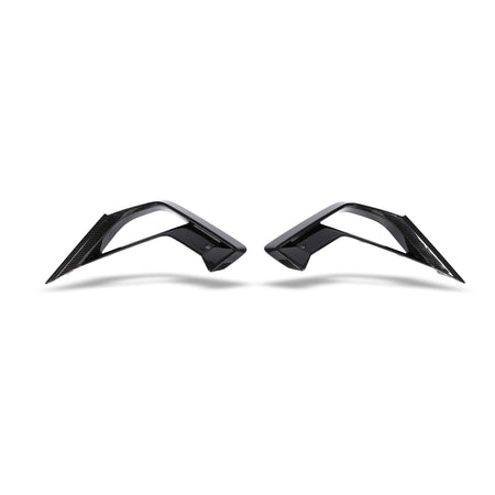 REVOZPORT - BMW X4M F98 LCI CARBON FIBER BUMPER AIR INTAKE COVERS - Aero Carbon UK