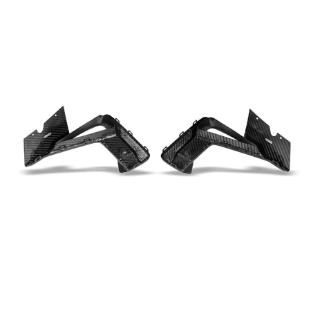 REVOZPORT - BMW X4M F98 LCI CARBON FIBER BUMPER AIR INTAKE COVERS - Aero Carbon UK