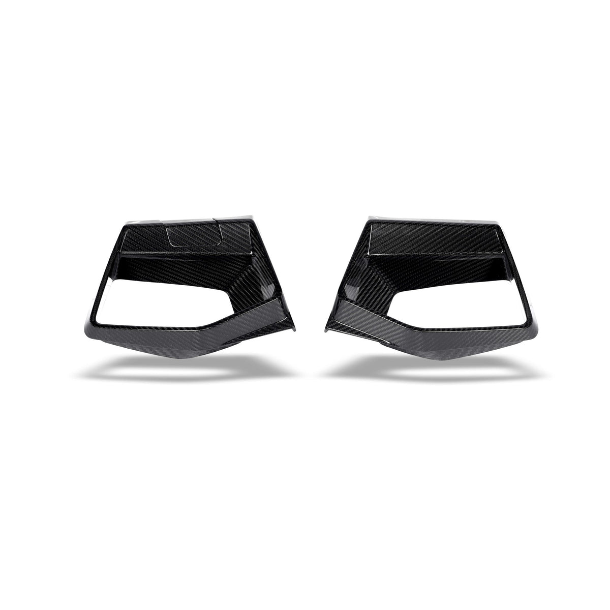 REVOZPORT - BMW X4M F98 LCI CARBON FIBER FRONT BUMPER VENTS - Aero Carbon UK