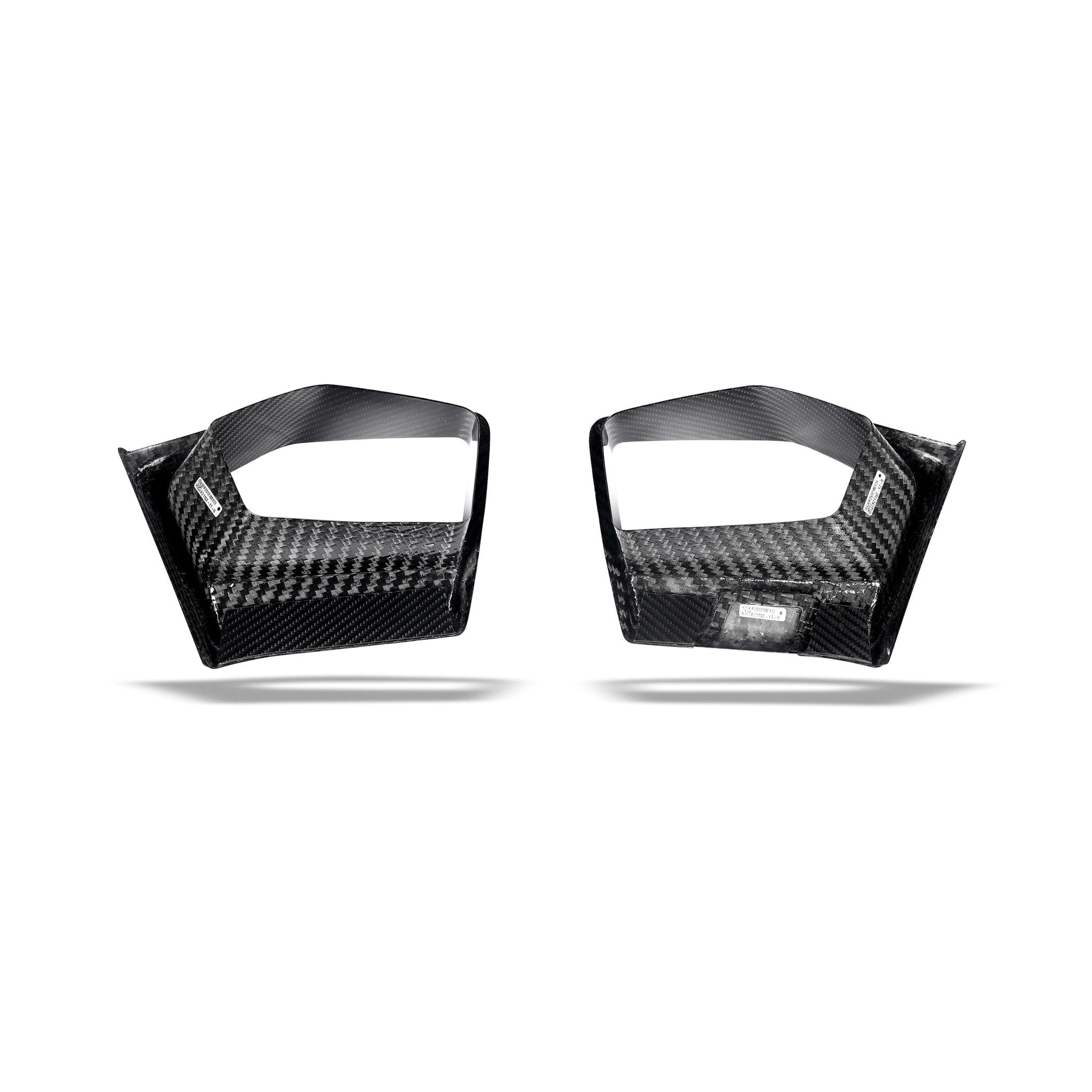 REVOZPORT - BMW X4M F98 LCI CARBON FIBER FRONT BUMPER VENTS - Aero Carbon UK