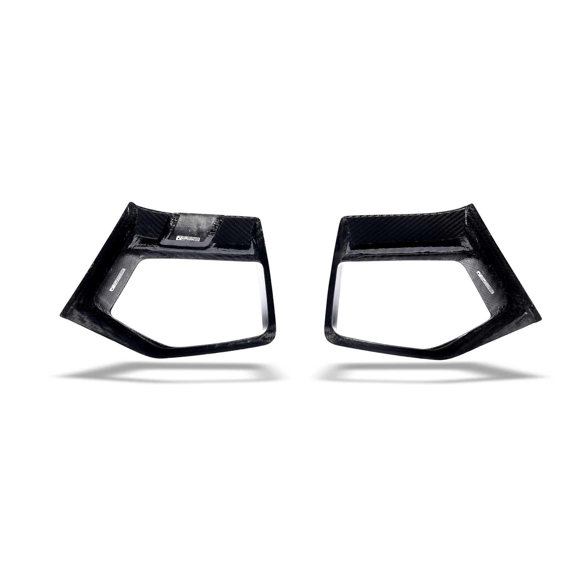 REVOZPORT - BMW X4M F98 LCI CARBON FIBER FRONT BUMPER VENTS - Aero Carbon UK