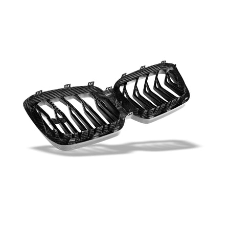 REVOZPORT - BMW X4M F98 LCI CARBON FIBER FRONT GRILLE - Aero Carbon UK