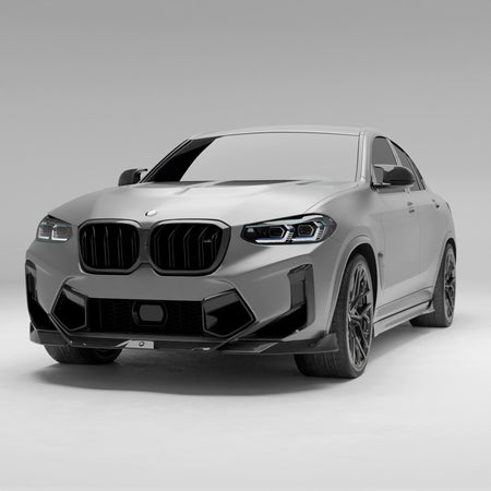 REVOZPORT - BMW X4M F98 LCI CARBON FIBER FRONT LIP - Aero Carbon UK