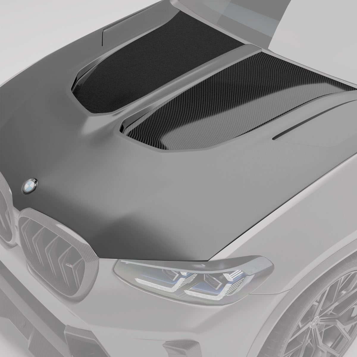 REVOZPORT - BMW X4M F98 LCI CARBON FIBER HOOD BONNET - Aero Carbon UK