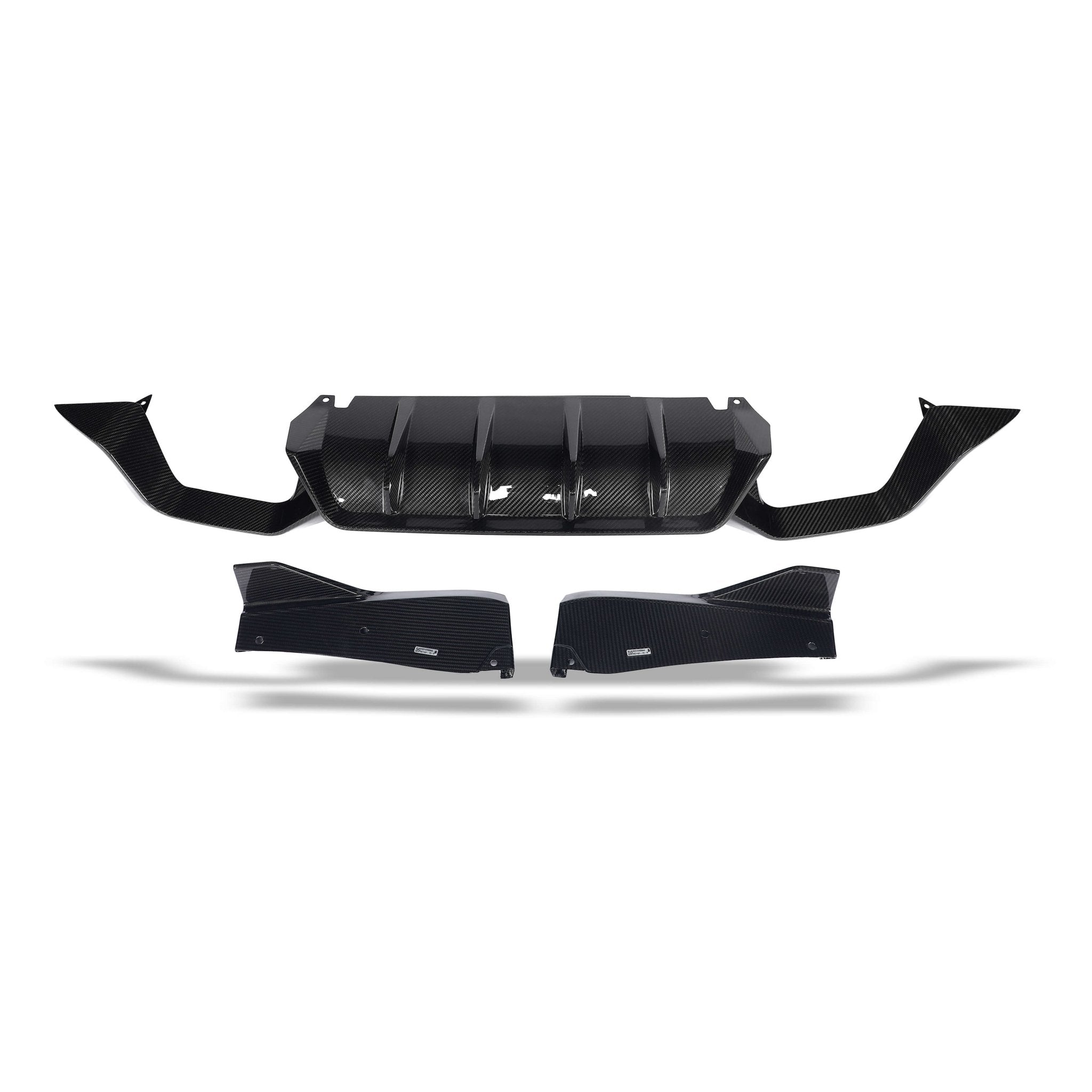REVOZPORT - BMW X4M F98 LCI CARBON FIBER REAR DIFFUSER - Aero Carbon UK