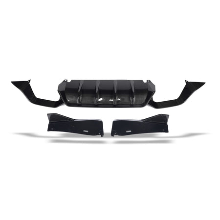 REVOZPORT - BMW X4M F98 LCI CARBON FIBER REAR DIFFUSER - Aero Carbon UK