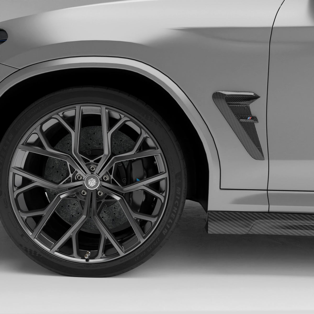 REVOZPORT - BMW X4M F98 LCI CARBON FIBER SIDE FENDER TRIM - Aero Carbon UK