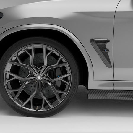 REVOZPORT - BMW X4M F98 LCI CARBON FIBER SIDE FENDER TRIM - Aero Carbon UK