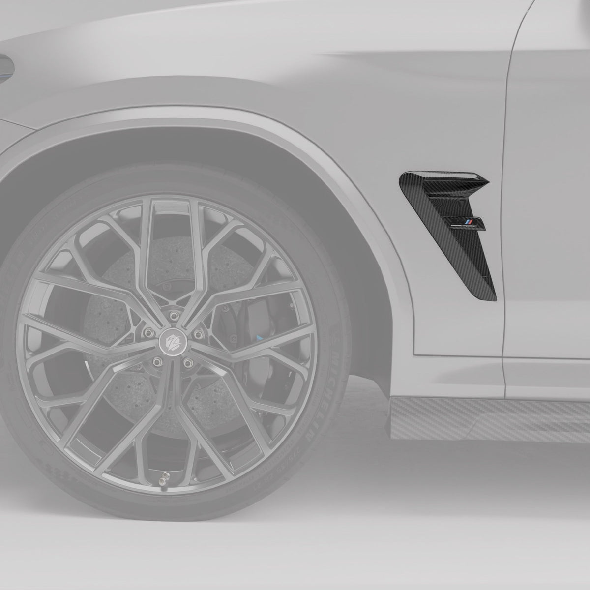 REVOZPORT - BMW X4M F98 LCI CARBON FIBER SIDE FENDER TRIM - Aero Carbon UK
