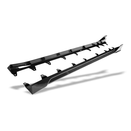 REVOZPORT - BMW X4M F98 LCI CARBON FIBER SIDE SKIRTS - Aero Carbon UK
