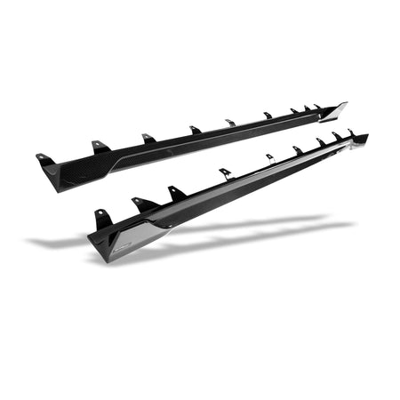 REVOZPORT - BMW X4M F98 LCI CARBON FIBER SIDE SKIRTS - Aero Carbon UK