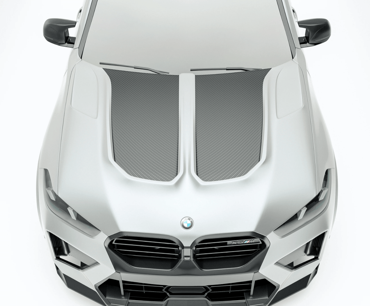 REVOZPORT - BMW X5M F95 CARBON FIBRE HOOD / BONNET - Aero Carbon UK