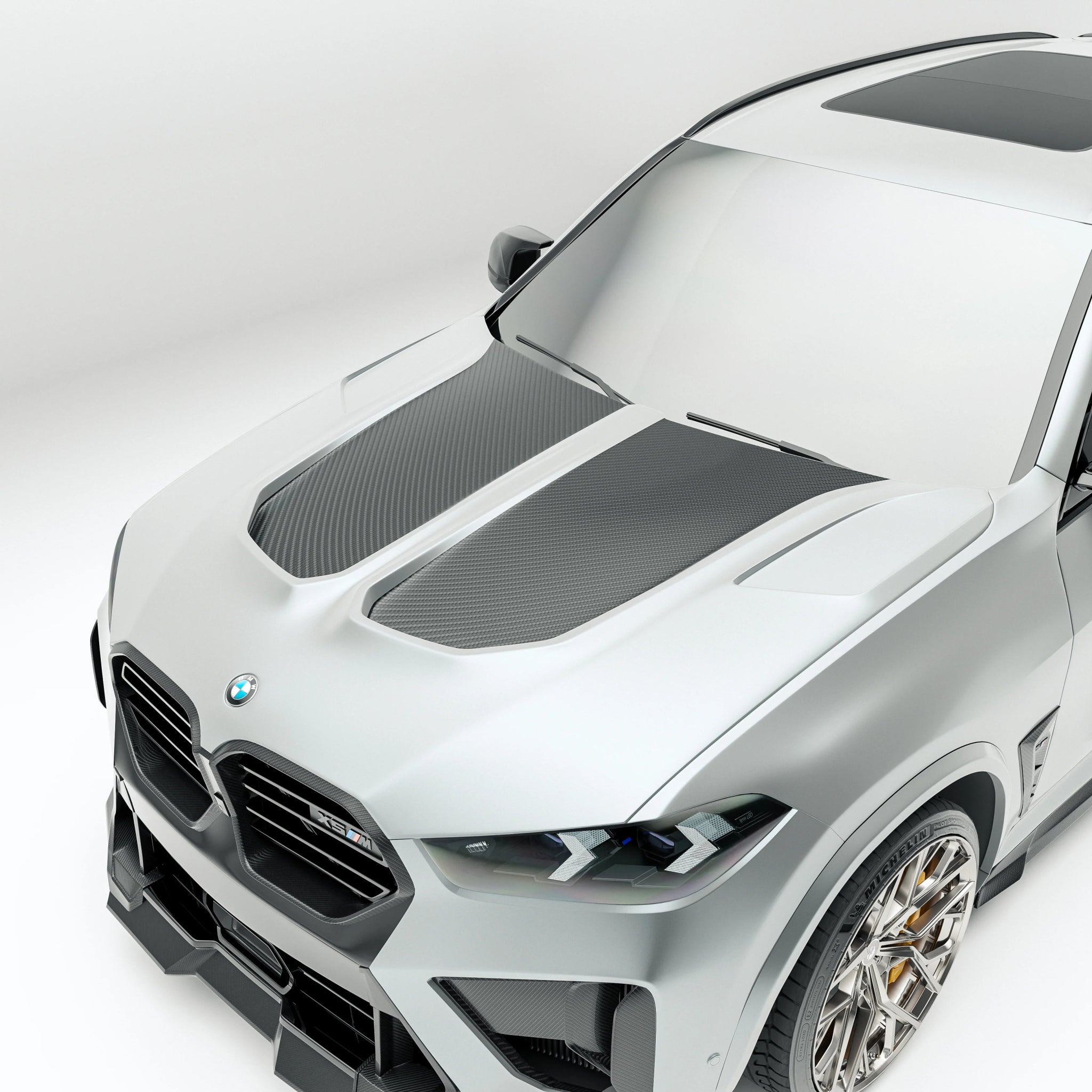 REVOZPORT - BMW X5M F95 CARBON FIBRE HOOD / BONNET - Aero Carbon UK