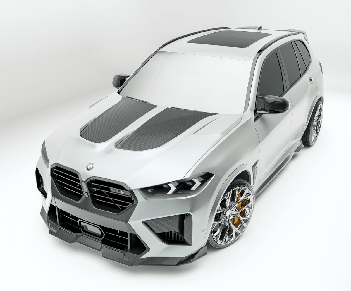 REVOZPORT - BMW X5M F95 CARBON FIBRE HOOD / BONNET - Aero Carbon UK