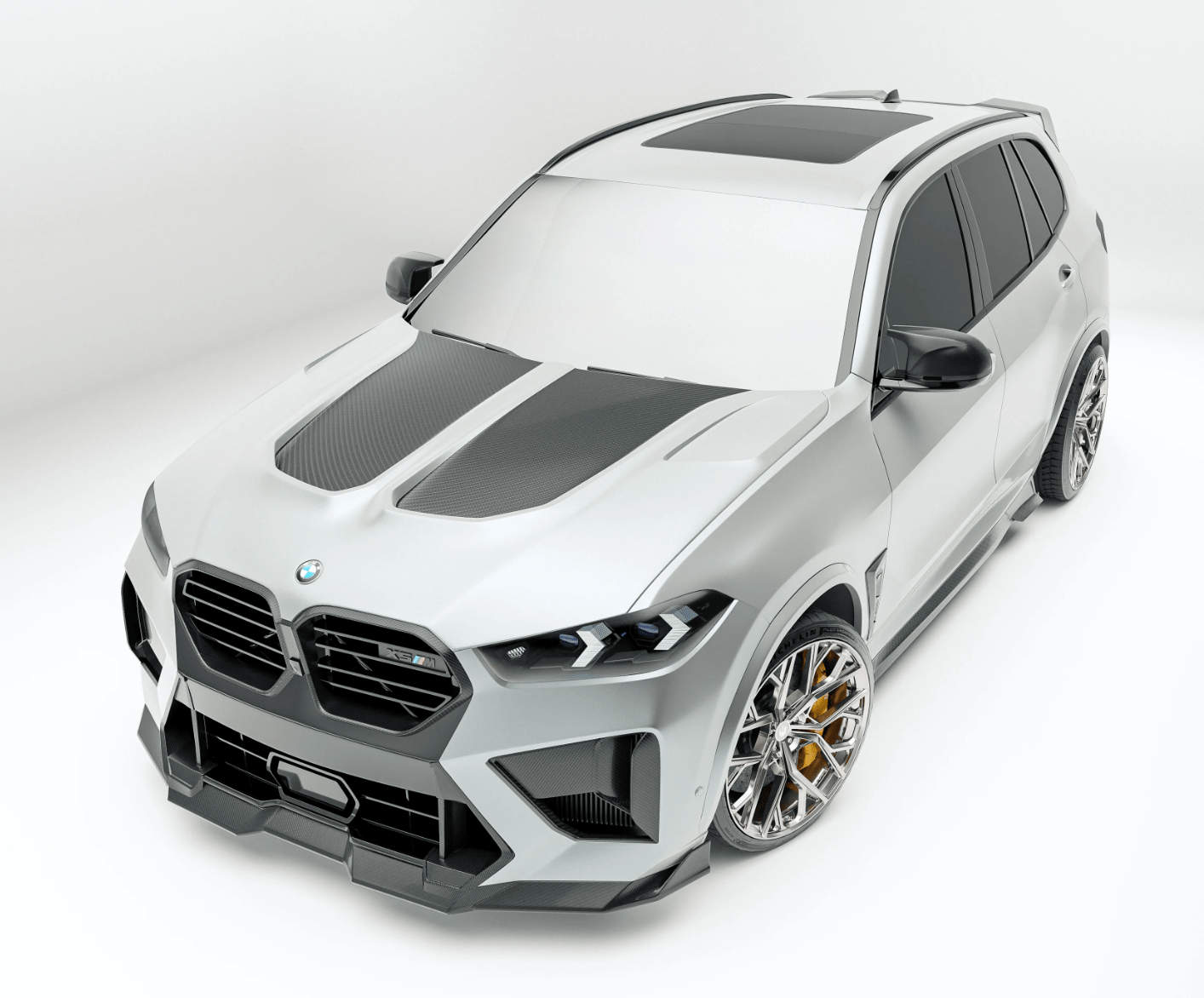 REVOZPORT - BMW X5M F95 CARBON FIBRE HOOD / BONNET - Aero Carbon UK