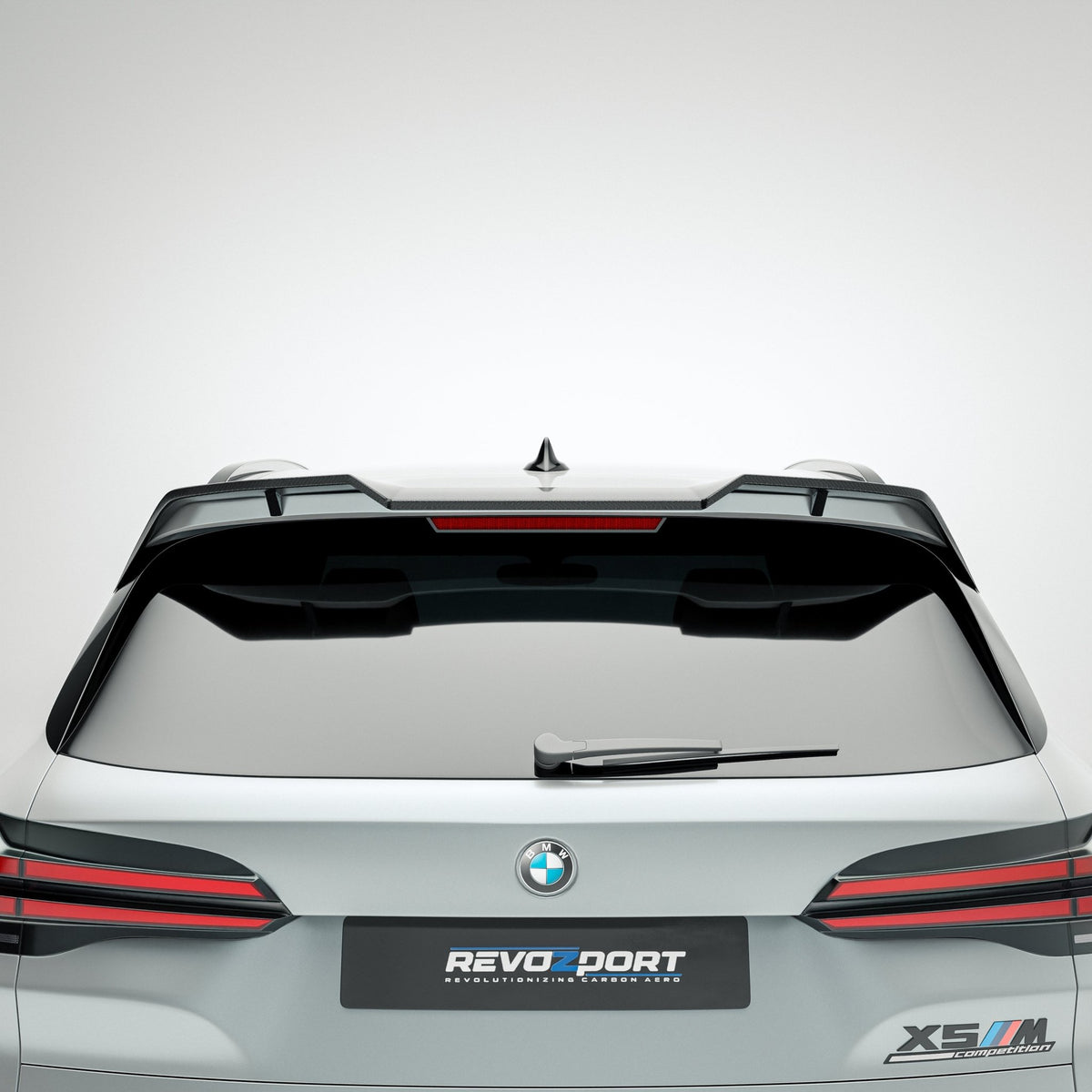 REVOZPORT - BMW X5M F95 LCI CARBON FIBER ROOF SPOILER - Aero Carbon UK
