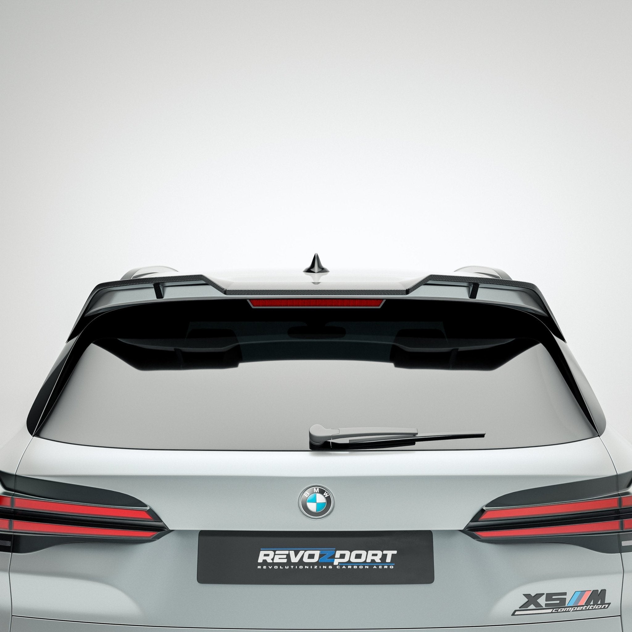 REVOZPORT - BMW X5M F95 LCI CARBON FIBER ROOF SPOILER - Aero Carbon UK
