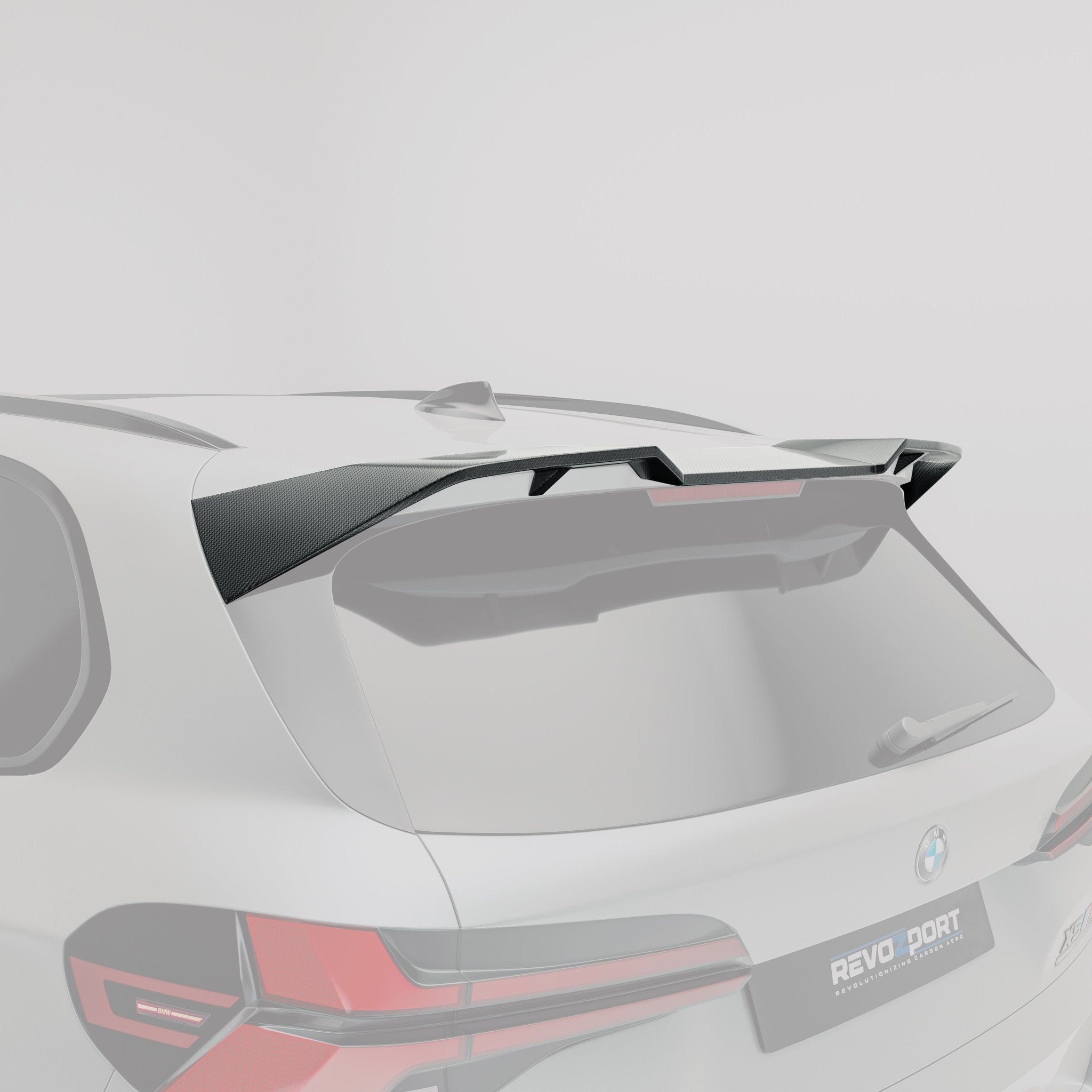 REVOZPORT - BMW X5M F95 LCI CARBON FIBER ROOF SPOILER - Aero Carbon UK