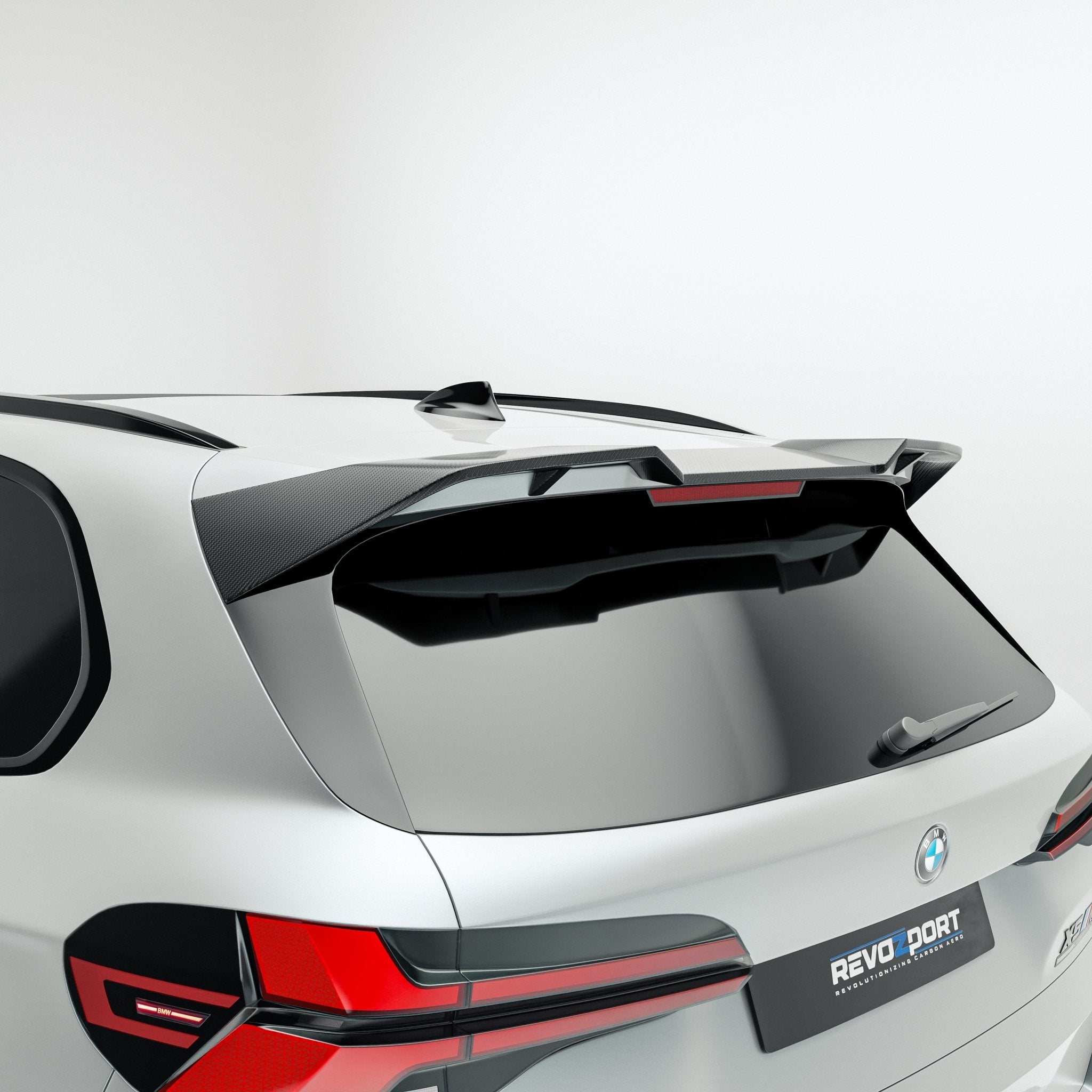 REVOZPORT - BMW X5M F95 LCI CARBON FIBER ROOF SPOILER - Aero Carbon UK