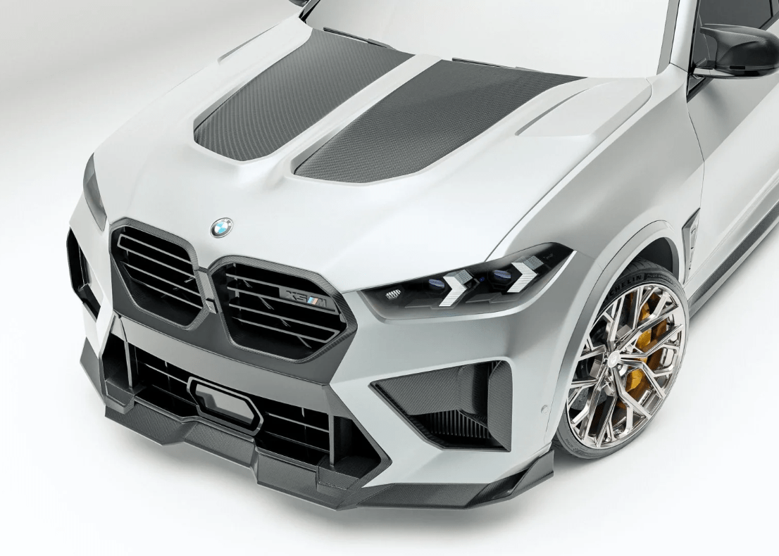 REVOZPORT - BMW X5M F95 LCI CARBON FIBRE FRONT GRILLE - Aero Carbon UK
