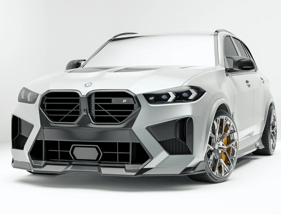REVOZPORT - BMW X5M F95 LCI CARBON FIBRE FRONT GRILLE - Aero Carbon UK