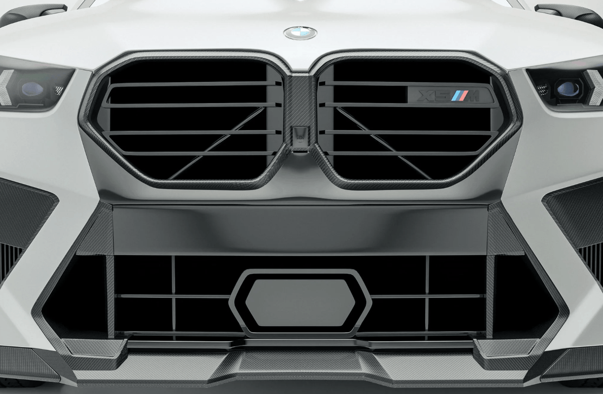REVOZPORT - BMW X5M F95 LCI CARBON FIBRE FRONT GRILLE - Aero Carbon UK