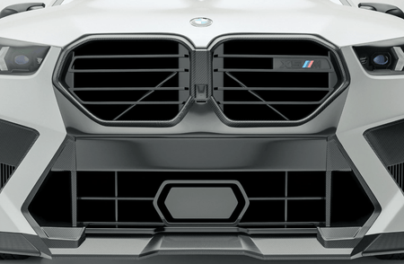 REVOZPORT - BMW X5M F95 LCI CARBON FIBRE FRONT GRILLE - Aero Carbon UK