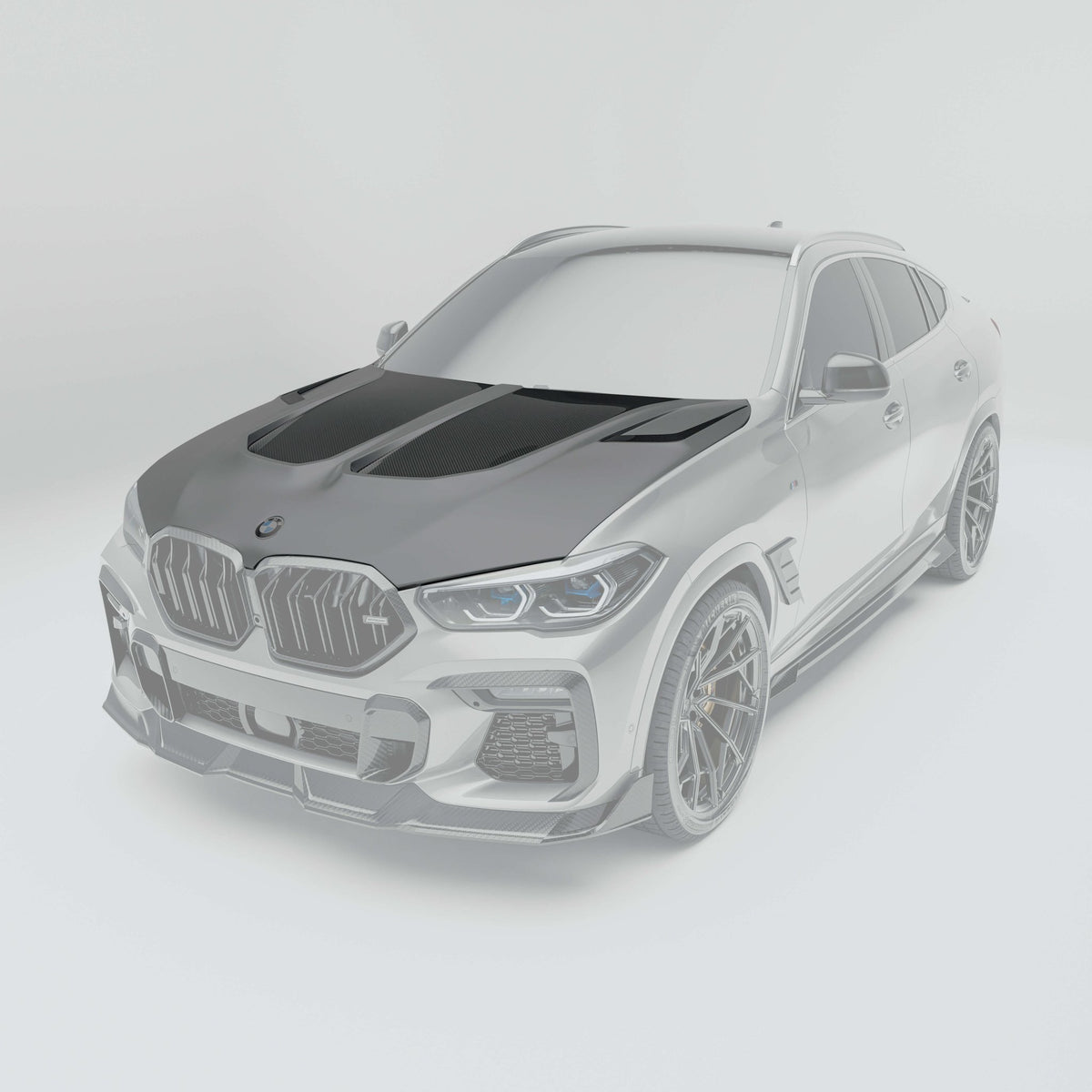 REVOZPORT - BMW X6 G06 PRE-LCI CARBON FIBRE BONNET / HOOD - Aero Carbon UK