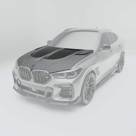 REVOZPORT - BMW X6 G06 PRE-LCI CARBON FIBRE BONNET / HOOD - Aero Carbon UK