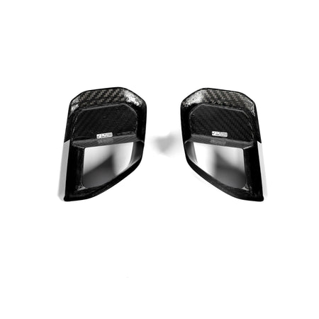 REVOZPORT - BMW X6 G06 PRE-LCI CARBON FIBRE FRONT BUMPER VENTS - Aero Carbon UK
