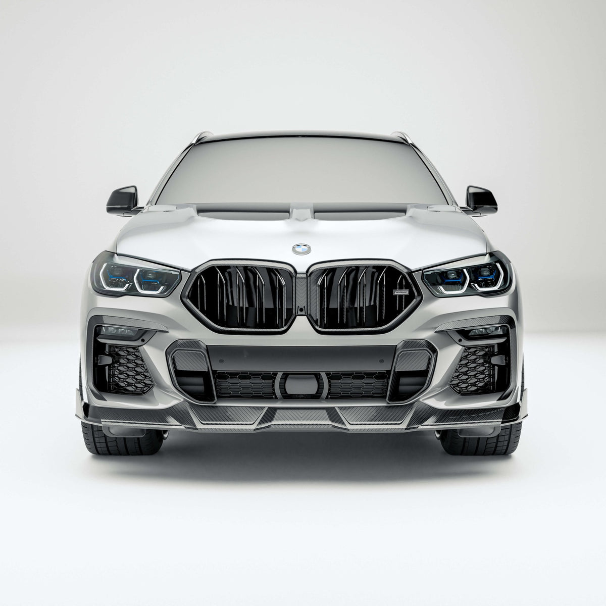 REVOZPORT - BMW X6 G06 PRE-LCI CARBON FIBRE FRONT BUMPER VENTS - Aero Carbon UK