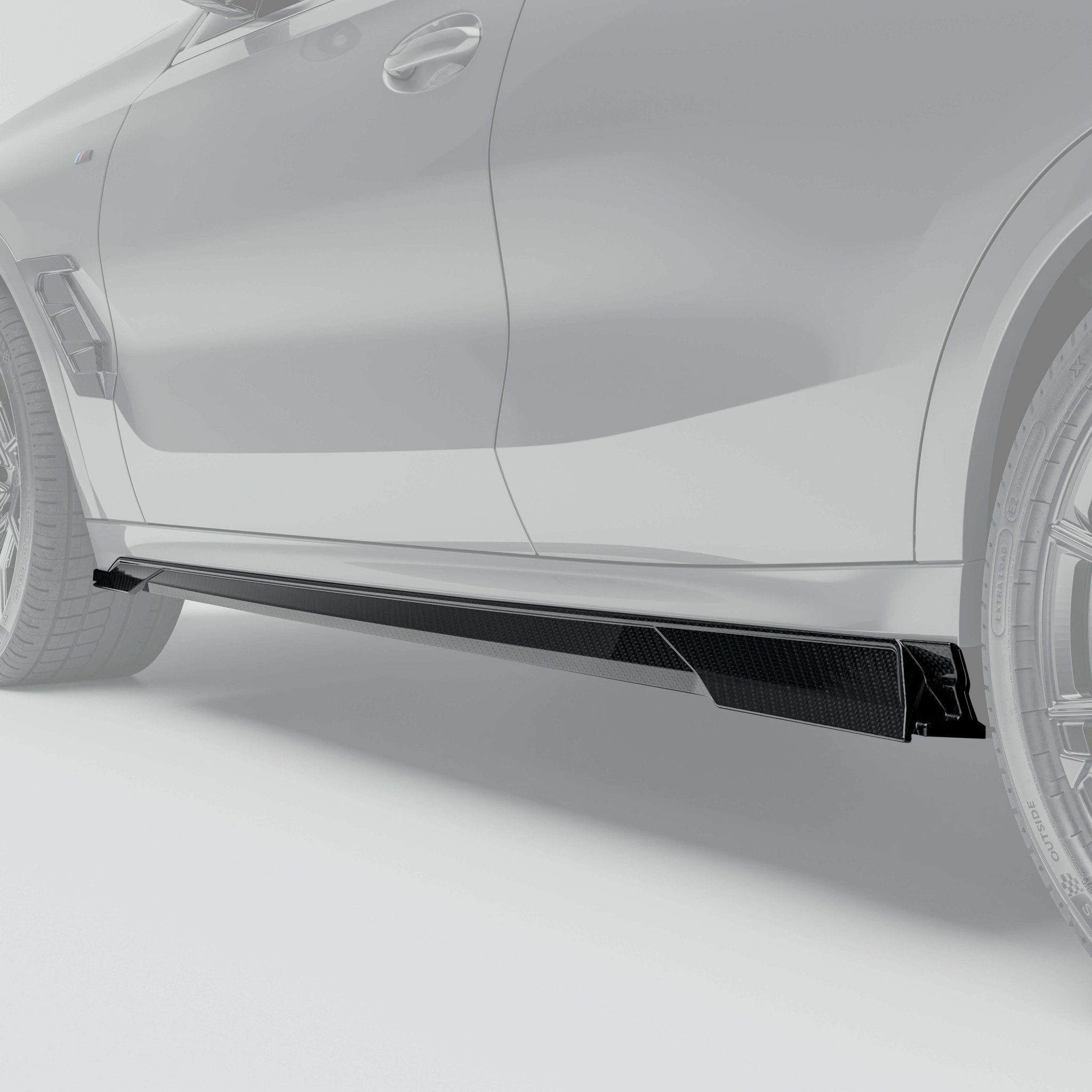 REVOZPORT - BMW X6 G06 PRE-LCI CARBON FIBRE SIDE SKIRTS - Aero Carbon UK