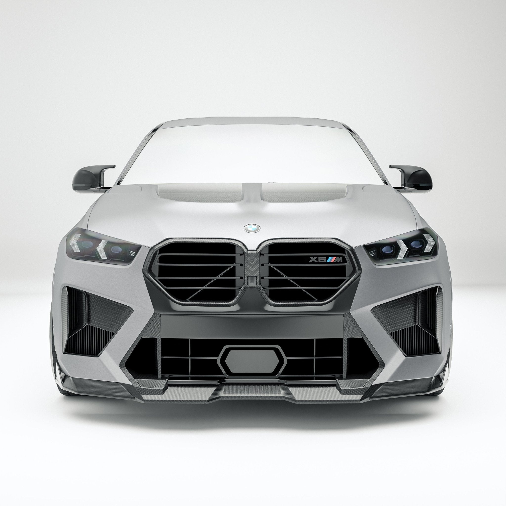 REVOZPORT - BMW X6M F96 LCI CARBON FIBER FRONT VENTS - Aero Carbon UK