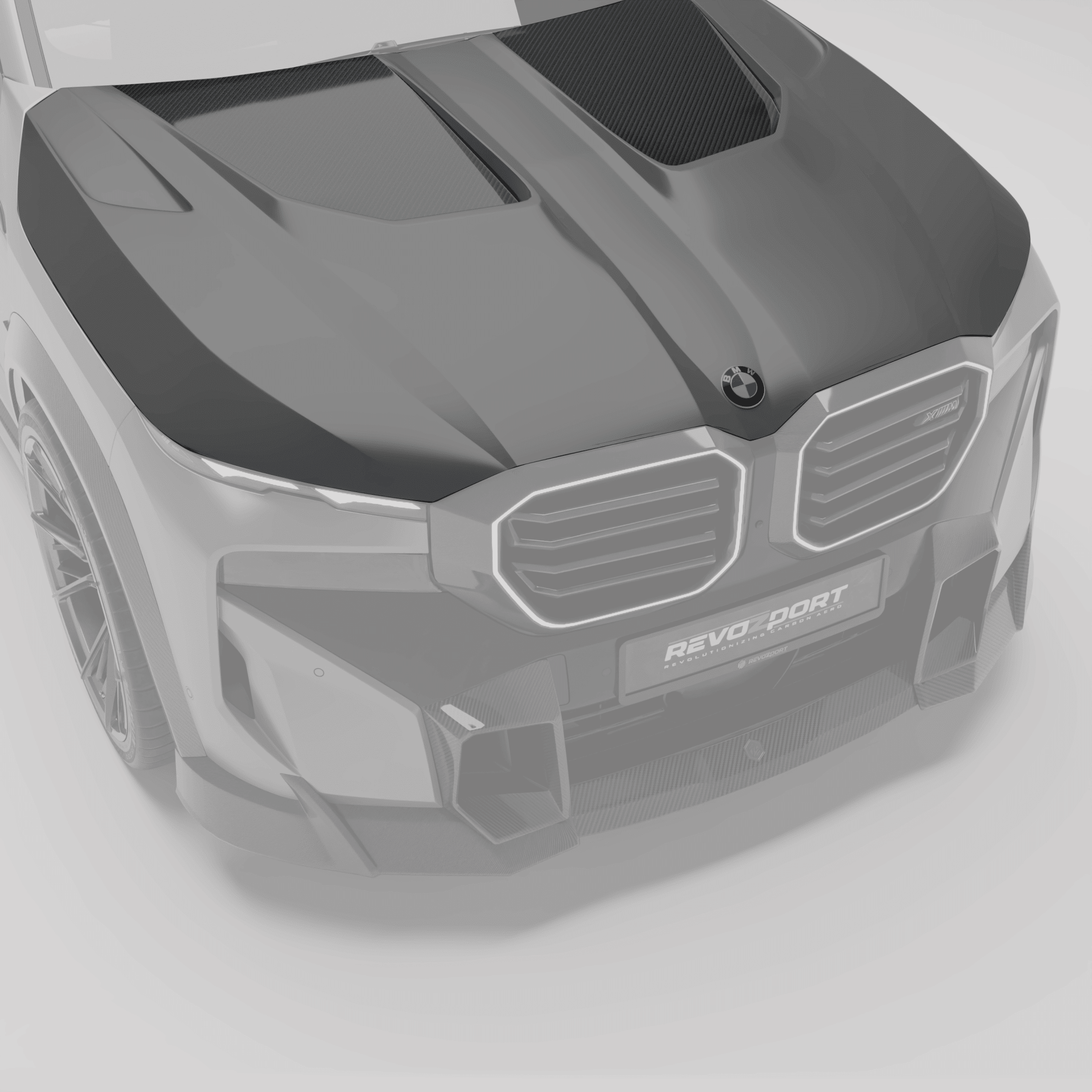 REVOZPORT - BMW XM G09 CARBON FIBRE BONNET / HOOD - Aero Carbon UK