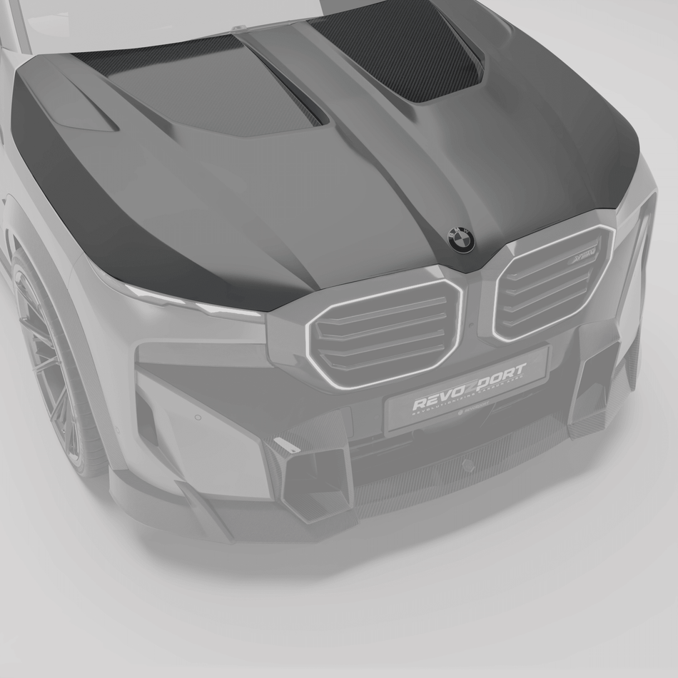 REVOZPORT - BMW XM G09 CARBON FIBRE BONNET / HOOD - Aero Carbon UK
