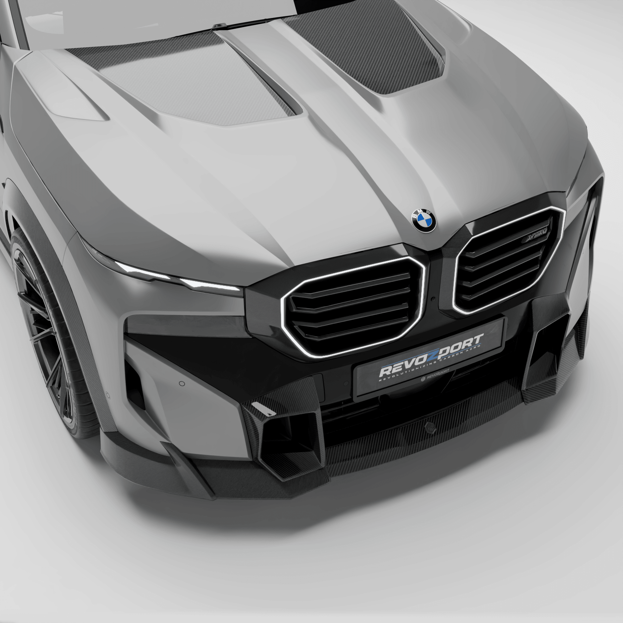REVOZPORT - BMW XM G09 CARBON FIBRE BONNET / HOOD - Aero Carbon UK