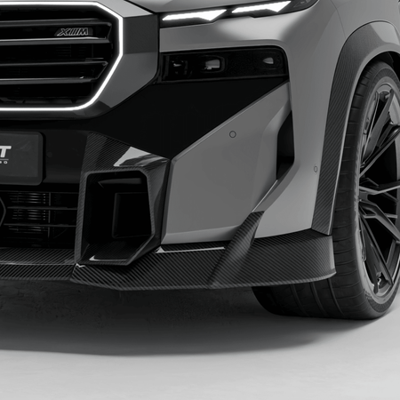 REVOZPORT - BMW XM G09 CARBON FIBRE FRONT BUMPER VENT TRIMS - Aero Carbon UK